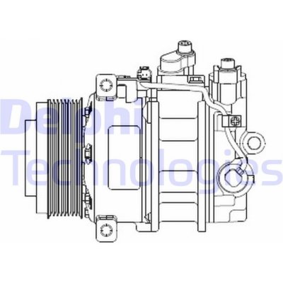 Kompresor klimatizace DELPHI CS20378 – Sleviste.cz