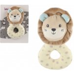 Teddies Lev chrastítko plyš 18 cm – Zboží Dáma