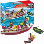 PLAYMOBIL 71464 Hasičský člun s vodním skútrem – Zboží Dáma