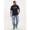 Pánské Tričko Tommy Jeans T-Shirt Spray Pop Color DM0DM18572 Regular Fit tmavomodrá