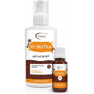 Aromafauna Mycí olej na srst HY Neutral Směs éterických olejů Gelsinex 100 ml – Hledejceny.cz