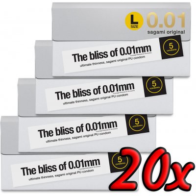 Sagami Original 0.01 20 ks – Zboží Dáma