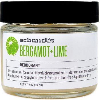 Schmidt's krémový deodorant bergamot a lime 56.70 ml