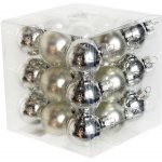 J&M Home International LTD. Koule sklo 6cm/27ks stříbrná – Hledejceny.cz