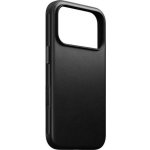 Nomad Modern Leather Case MagSafe kožený kryt iPhone 17 Black – Sleviste.cz