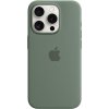 Pouzdro a kryt na mobilní telefon Apple Apple Silikonové s MagSafe iPhone 15 Pro, cypřišově zelené MT1J3ZM/A