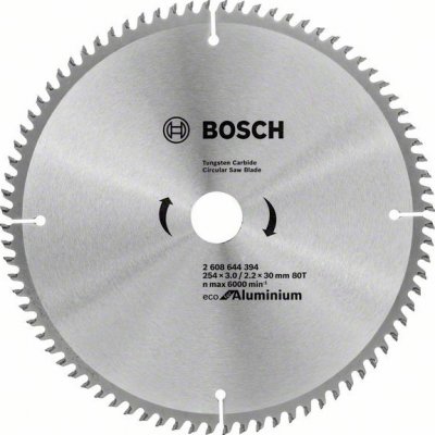 Bosch Pilový kotouč Eco for Aluminium, 254x2,2 mm 2608644394 – Hledejceny.cz