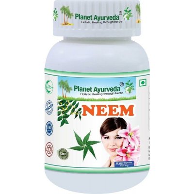 Planet Ayurveda Neem Detoxikace, Kožní problémy 500 mg 60 kapslí – Hledejceny.cz