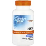 Doctor's Best MSM s OptiMSM 1500 mg 120 tablet – Hledejceny.cz