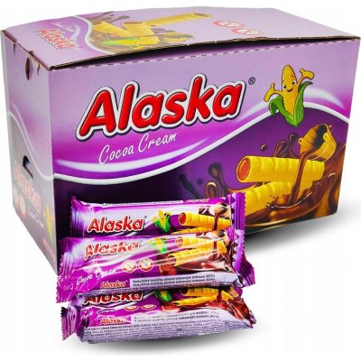 Alaska Kukuřičné trubičky kakaové 864 g – Zboží Dáma