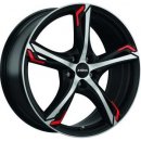 Ronal R62 7,5x18 5x112 ET51 matt black red polished