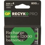 GP ReCyko Pro AAA 800mAh 4ks 1032124080 – Zboží Živě
