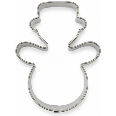 Dortisimo Vykrajovátko Sněhulák s kloboukem 6 cm – Hledejceny.cz