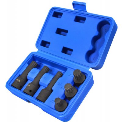Hlavice rázové zástrčné 1/2" XZN M14, M16, M18, sada 6ks MAR-POL – Zboží Mobilmania