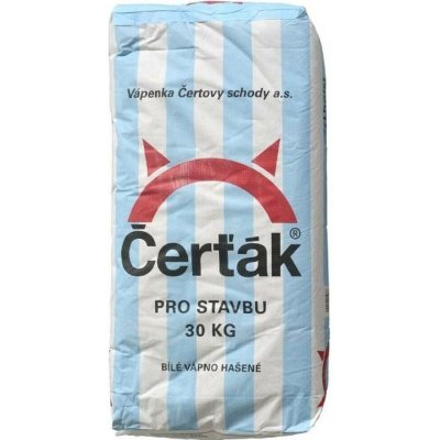Čerťák CL 90-S Hydrát vápenný hašené vápno Čertovy schody 30 kg – Hledejceny.cz