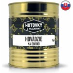 Hotovky z plechovky Hovězí na divoko 0,8 kg – Sleviste.cz