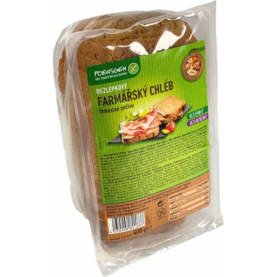 Poensgen Farmářský chléb bez lepku 400 g – Zboží Dáma Poensgen Farmářský chléb bez lepku 400 g – Zboží Dáma
