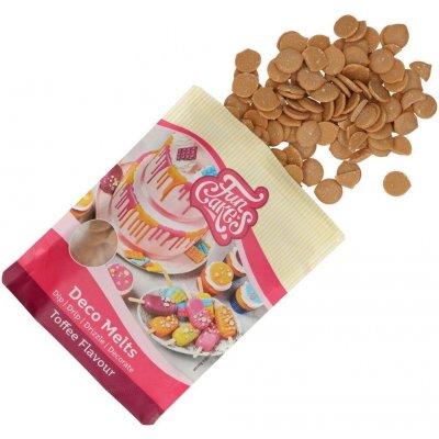 FunCakes Snadno rozpustná poleva v peckách Toffee 250g – Zboží Dáma