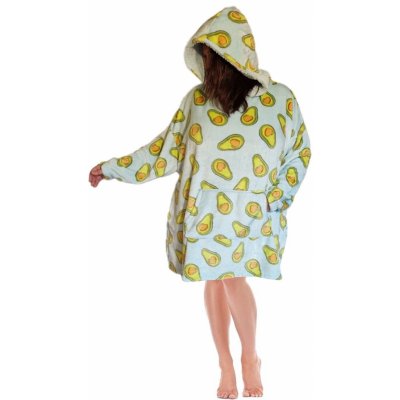 F&F 104 dámské župan ové pončo tyrkysové – Zboží Dáma