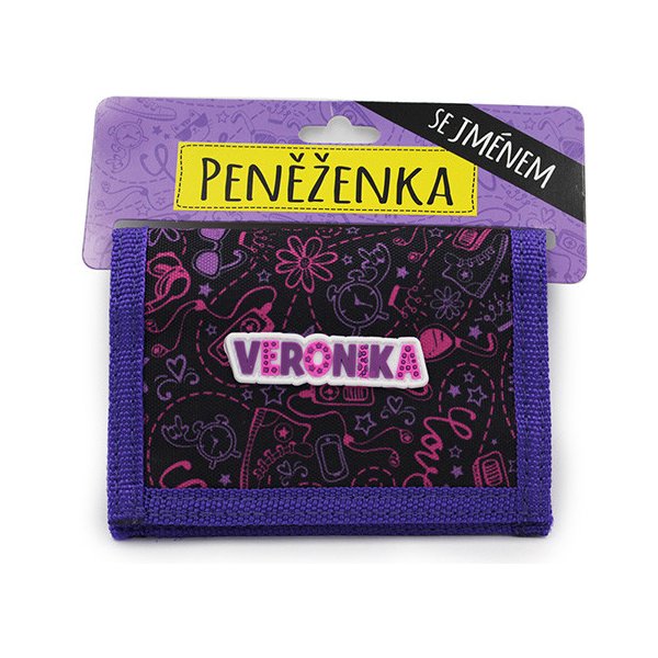 Dětská peněženka se jménem VERONIKA od 149 Kč - Heureka.cz