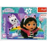 Trefl Mini S Gabby je vždycky zábava / Universal Gabby's Dollhouse 54 dílků – Zboží Dáma