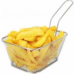 Nerezový servírovací košík na hranolky 14x7x10,5cm, EXCELLENT HOUSEWARE 088043 – Sleviste.cz