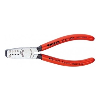 Krimpovací kleště na lisování dutinek KNIPEX 9761145A 9761145A – Zboží Mobilmania