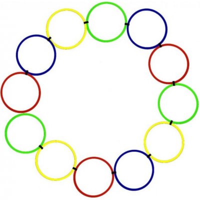 Pro's Pro Speed Ring Ladder 12 pcs - Vícebarevný – Hledejceny.cz
