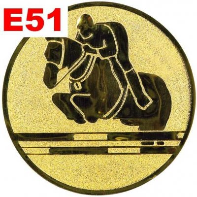 Emblém E51 PARKUR umístění na sportovní pohár nebo medaili 50 mm – Zboží Dáma