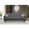 Pohovka Atelier del Sofa 3-Seat Sofa-Bed PolyaDark Grey