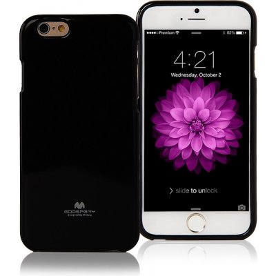 Pouzdro Mercury Jelly Case apple iPhone 6 / 6S černé – Hledejceny.cz