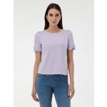 Orsay dámské tričko s krátkým rukávem světle fialové – Zbozi.Blesk.cz