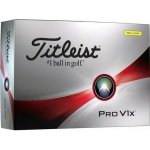 Titleist PRO V1x žluté 3 ks – Zboží Dáma