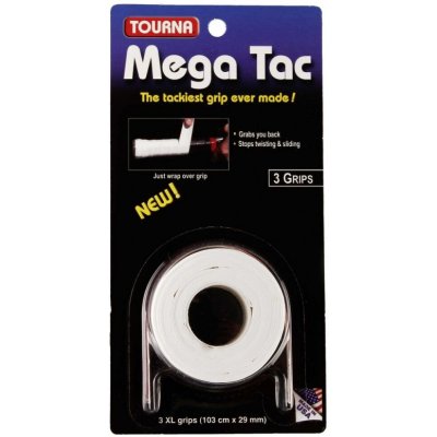 Tourna Mega Tac 3er, white Tournagrip MT-W