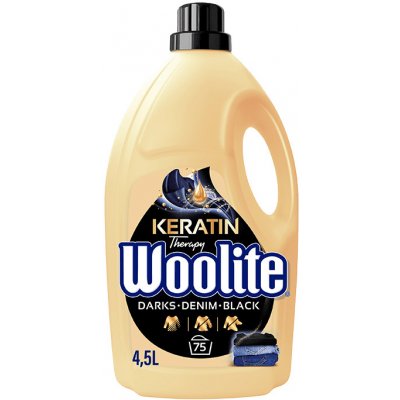 Woolite Keratin Therapy na černé a tmavé prádlo 4,5 l 75 PD