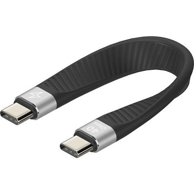 AlzaPower APW-ADTCTC03B FlexCore USB-C to USB-C 4 Gen 3 100W 40 Gbps černý – Zboží Živě