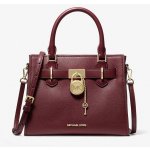 Michael Kors dámská kožená kabelka Hamilton vínová – Hledejceny.cz