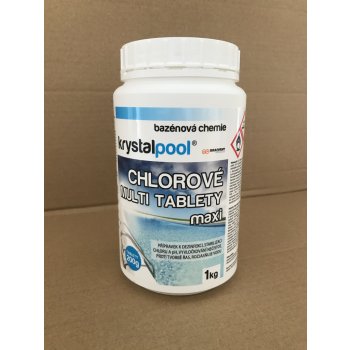 Krystalpool Chlorové multi tablety maxi 1 kg