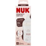 Nuk Perfect Match láhev s kontrolou teploty hnědá 260ml – Hledejceny.cz