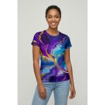 UTOPY Dámské sportovní tričko purple gold – Zboží Mobilmania