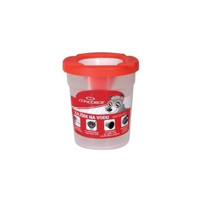 Kalíšek na vodu CONCORDE, 9cm, červený – Sleviste.cz