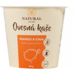 Natural Jihlava ovesná kaše bez lepku mango a chia 80 g – Zboží Dáma