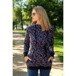 Jsem máma kojicí mikina černá se srdíčky – Sleviste.cz