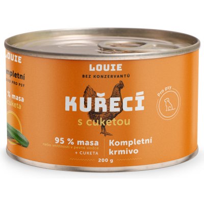 Louie Dog Kuřecí s cuketou 200 g