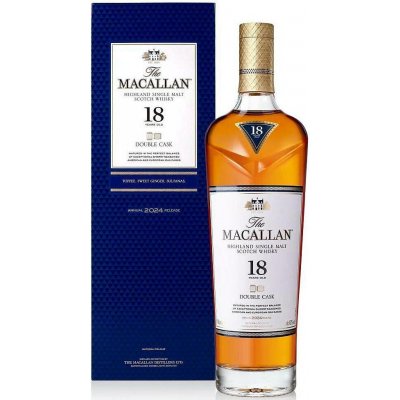 Macallan Double Cask 18y 2022 Release 43% 0,7 l (karton) – Hledejceny.cz