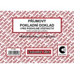 Baloušek Tisk PT030 Příjmový pokladní doklad, podvojné účetnictví, A6, samopropisovací – Zboží Mobilmania