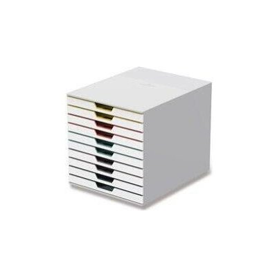 Durable Varicolor zásuvkový box 10 zásuvek 763027 – Zbozi.Blesk.cz