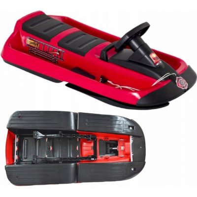 Hamax bob Sno Fire červeno-černá – Hledejceny.cz