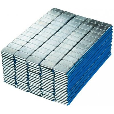 Samolepící vyvažovací tělíska SUPERSLIM zaoblená 12x2,5g 100 pásků, Invento TPALU-FE3ECO – Hledejceny.cz