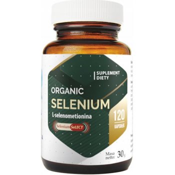 HEPATICA Organic Selenium Selenium SeLECT 200 mcg 120 kapslí